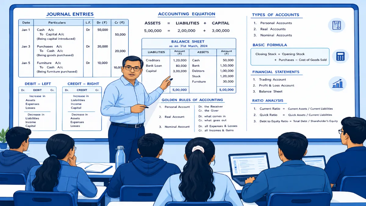 Fundamentals of Accounting Explained with Examples | Complete Beginner Guide